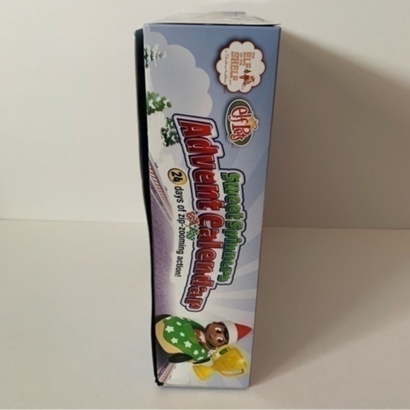 NIB. THE ELF ON THE SHELF Sweet Spinners Advent Calendar - Picture 2 of 5
